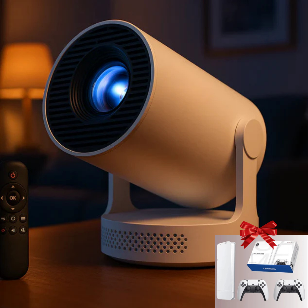 Portaflixx Projektör + Hediye Retro Oyun Konsolu